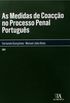 As Medidas De Coaccao No Processo Penal Portugues