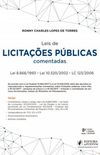 LEI DE LICITAES PUBLICAS COMENTADA