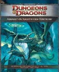 Assault on Nightwyrm Fortress: Adventure P3 for 4th Edition D&D