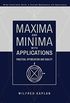 Maxima and Minima with Applications: Practical Optimization and Duality