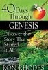 40 Days Through Genesis (English Edition)
