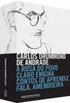CARLOS DRUMMOND DE ANDRADE (4 VOLUMES)