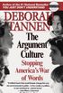 The Argument Culture: Stopping America