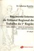 Regimento Interno do Tribunal Regional do Trabalho da 1 Regio
