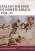 Italian soldier in North Africa 194143 (Warrior Book 169) (English Edition)