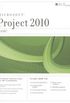 Project 2010: Basic + CertBlaster, Student Manual