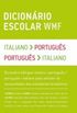 Dicionario escolar WMF Italiano - Portugus / Portugus - Italiano