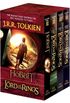 J.R.R. Tolkien 4-Book Boxed Set: The Hobbit and the Lord of the Rings (Movie Tie-In): The Hobbit, the Fellowship of the Ring, the Two Towers, the Retu