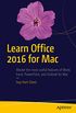 Learn Office 2016 for Mac (English Edition)
