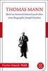 [Brief an Heinrich Eduard Jacob ber seine Biographie Joseph Haydns] (Fischer Klassik Plus) (German Edition)