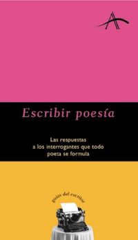 Escribir poesa (Guas del escritor n 8) (Spanish Edition)