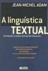 A Lingstica Textual