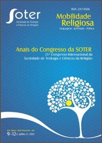 Anais - 25 Congresso Internacional da Sociedade de Teologia e Cincias da Religio - SOTER