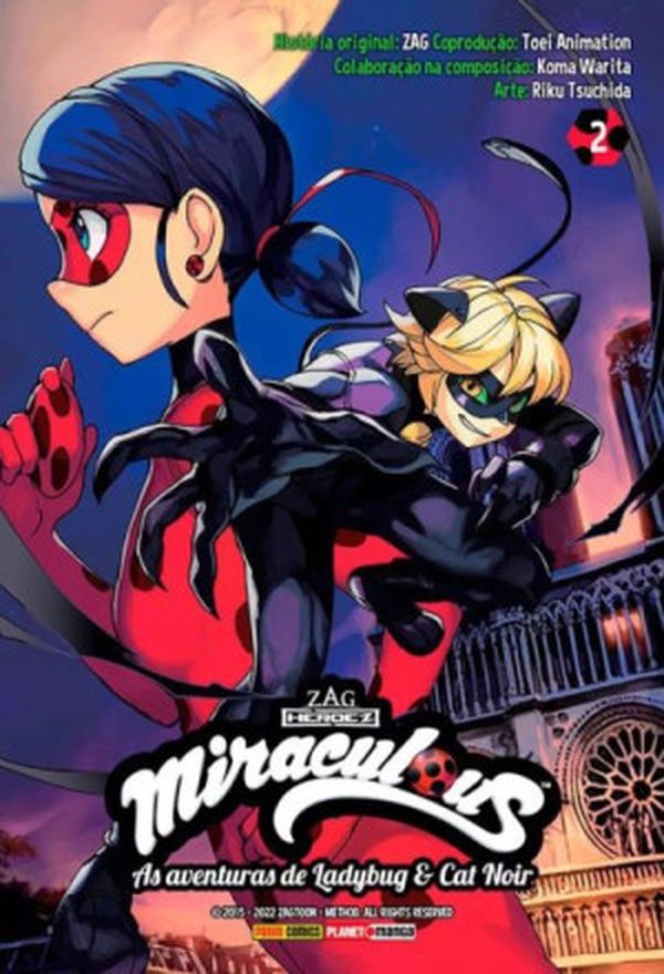 Miraculous: Ladybug e Cat Noir #02 - Koma Warita, Riku Tsuchida