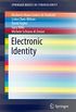 Electronic Identity (SpringerBriefs in Cybersecurity) (English Edition)