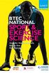 BTEC National Level 3 Sport and Exercise Science 4th Edition