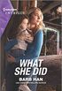What She Did (Rushing Creek Crime Spree Book 4) (English Edition)