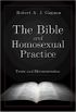 The bible and homosexual practice