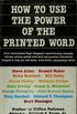How to use the power of the printed word 