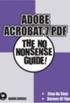 Adobe Acrobat 7 PDF: The No Nonsense Guide!
