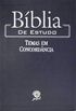 Biblia De Estudo - Temas Em Concordancia (Preta)