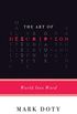 The Art of Description: World into Word (Art of...) (English Edition)