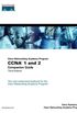 Cisco Networking Academy Program CCNA 1 and 2 Companion Guide (3rd Edition)