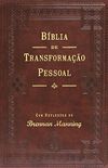 Bíblia de Transformação Pessoal - Capa Luxo Marrom