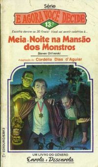 Livro:  Mandrake contra o monstro da meia noite &#