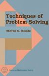 Techniques of Problem Solving