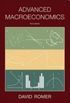 Solutions Manual to accompany Advanced Macroeconomics