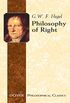 Philosophy of Right (Dover Philosophical Classics) (English Edition)