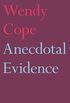 Anecdotal Evidence (English Edition)