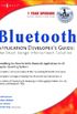 Bluetooth Application Developer