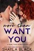 More Than Want You (More Than Words Book 1) (English Edition)