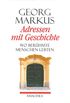 Adressen mit Geschichte: Wo berhmte Menschen lebten (German Edition)