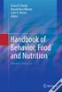 Handbook of Behavior, Food And Nutrition
