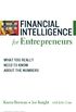 Financial Intelligence for Entrepreneurs: What You Really Need to Know About the Numbers (English Edition)