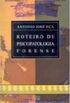 Roteiro De Psicopatologia Forense (Portuguese Edition)