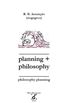 Planning Philosophy