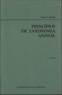 Princpios de Taxonomia Animal