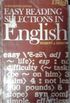 Easy Reading Selections In English 