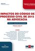 IMPACTOS DO CDIGO DE PROCESSO CIVIL DE 2015 NA ADVOCACIA: PROJETO QUARTAS PROCESSUAIS