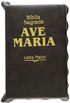 Bblia Sagrada Ave-Maria - Letra Maior. Capa Zper Marrom