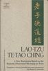 Lao Tzu: Te-Tao Ching