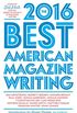 The Best American Magazine Writing 2016 (English Edition)