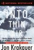 Into Thin Air (English Edition)