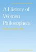 A History of Women Philosophers: Modern Women Philosophers, 16001900