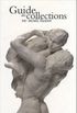 Guide des collections du Muse Rodin