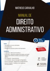 MANUAL DE DIREITO ADMINISTRATIVO (2020)